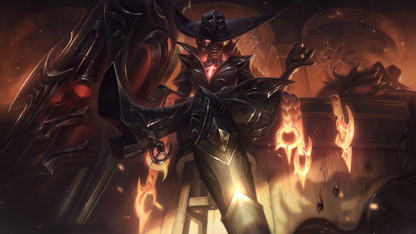 High Noon Senna League Of Legends Wallpaper