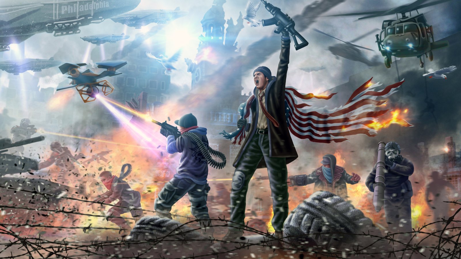 Homefront The Revolution Game Art 5k Wallpaper