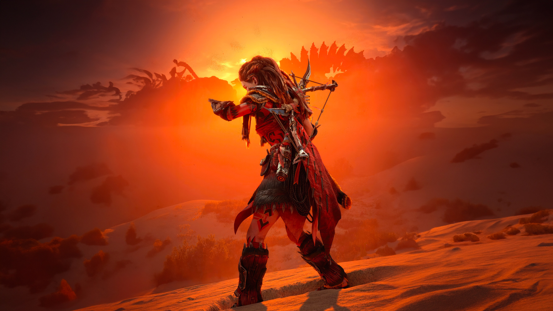 Horizon Forbidden West Aloy Playstation 5 Wallpaper