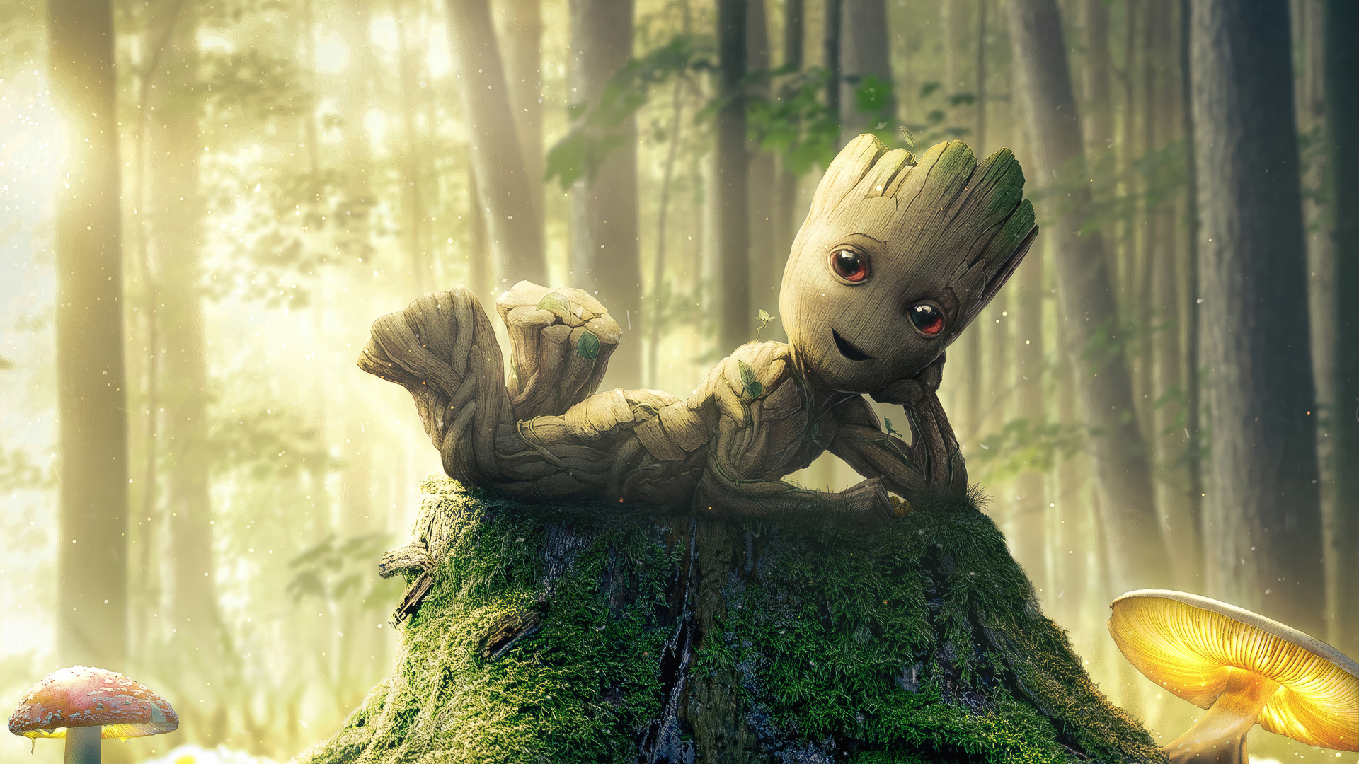 I Am Groot 4k Wallpaper