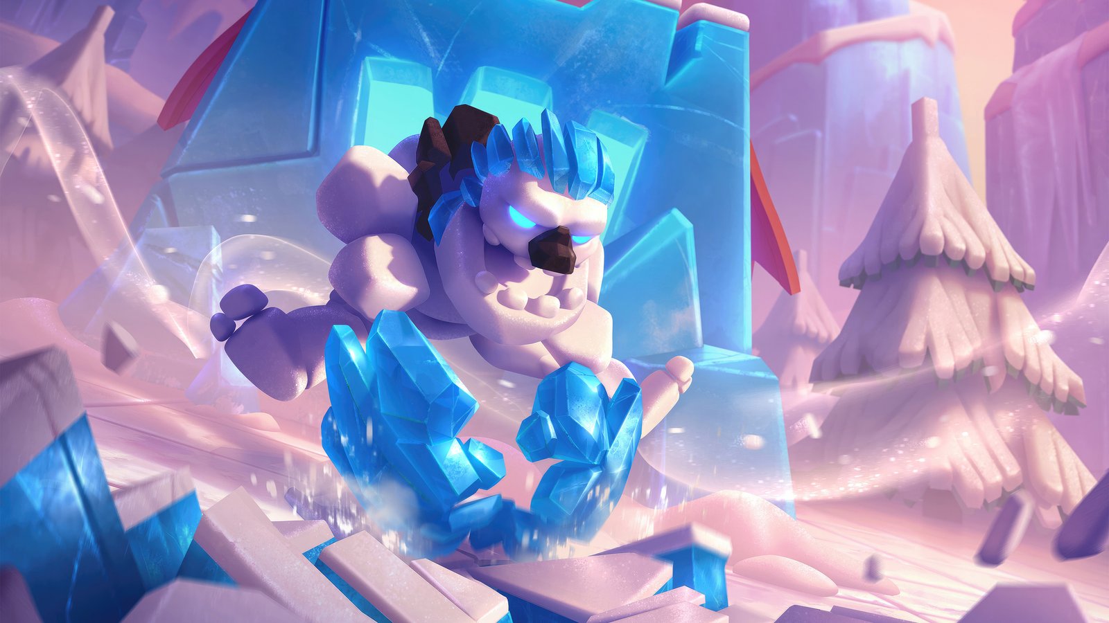 Ice Golem Clash Royale 4k Wallpaper