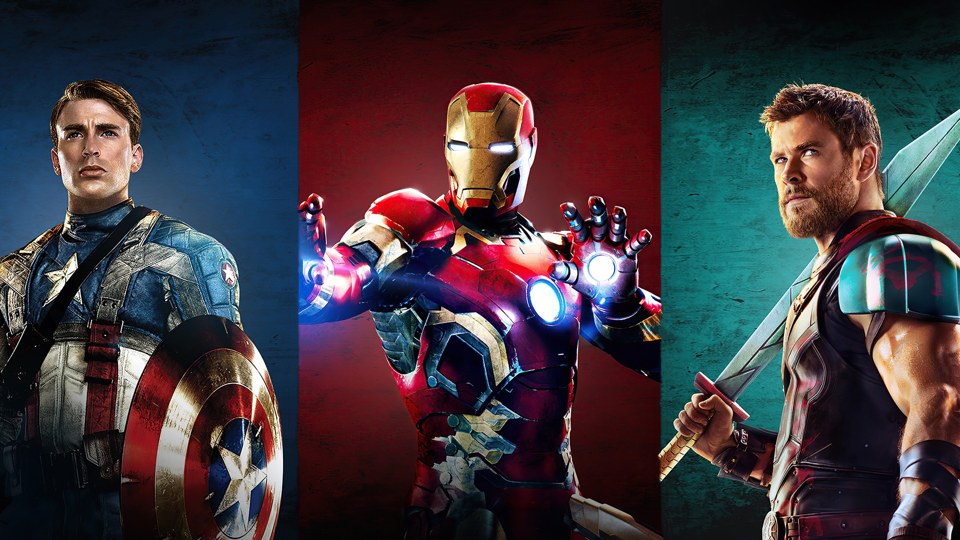 Iron Man Captain America Thor 4k Wallpaper