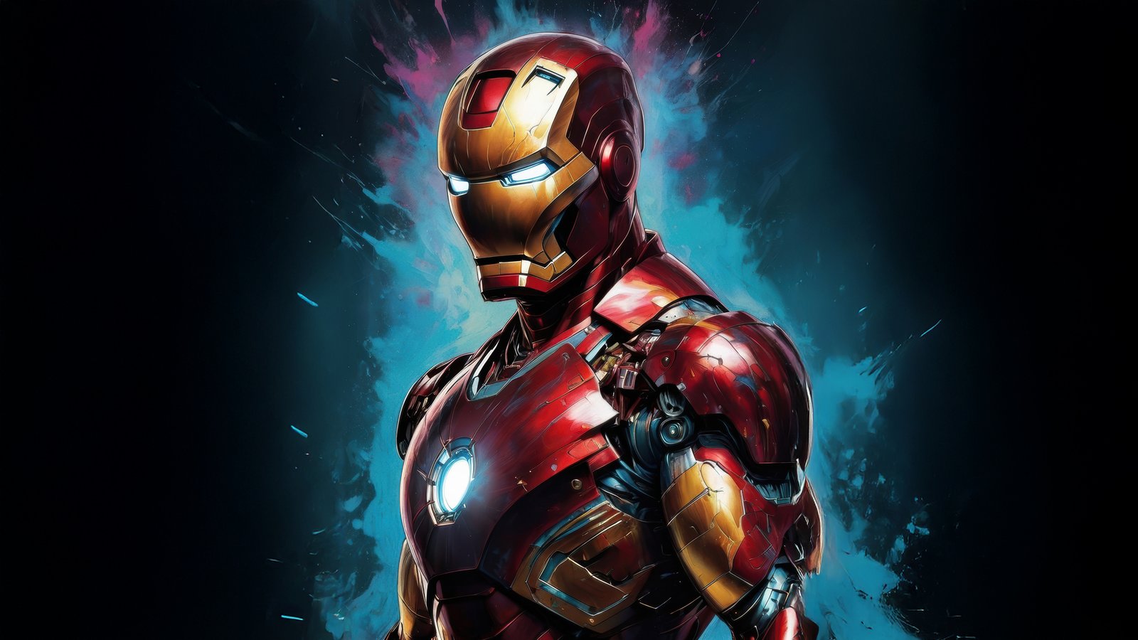 Iron Man Crimefighting Wallpaper