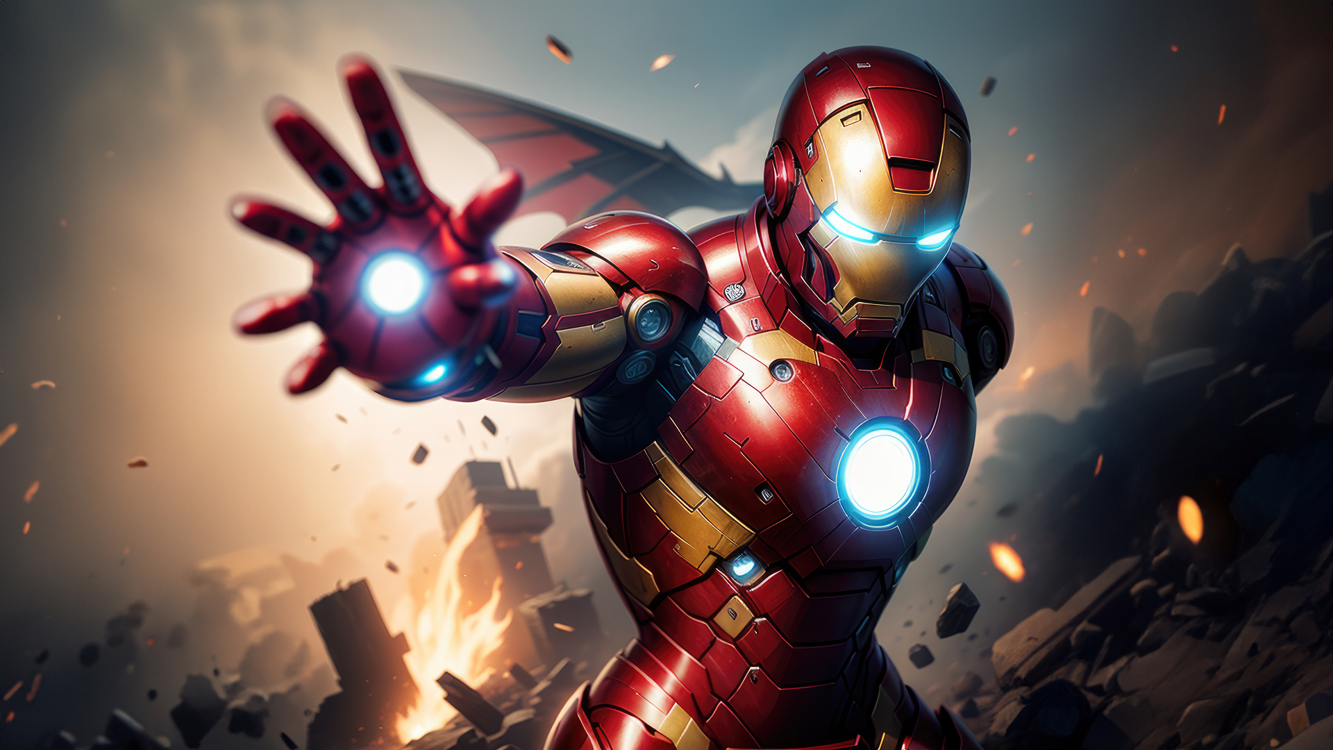 Iron Man Unstoppable Avenger Wallpaper