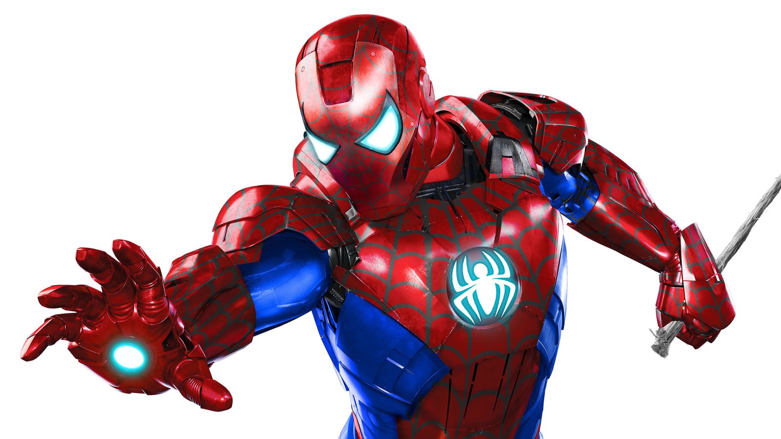 Iron Spider Man Suit 4k Wallpaper