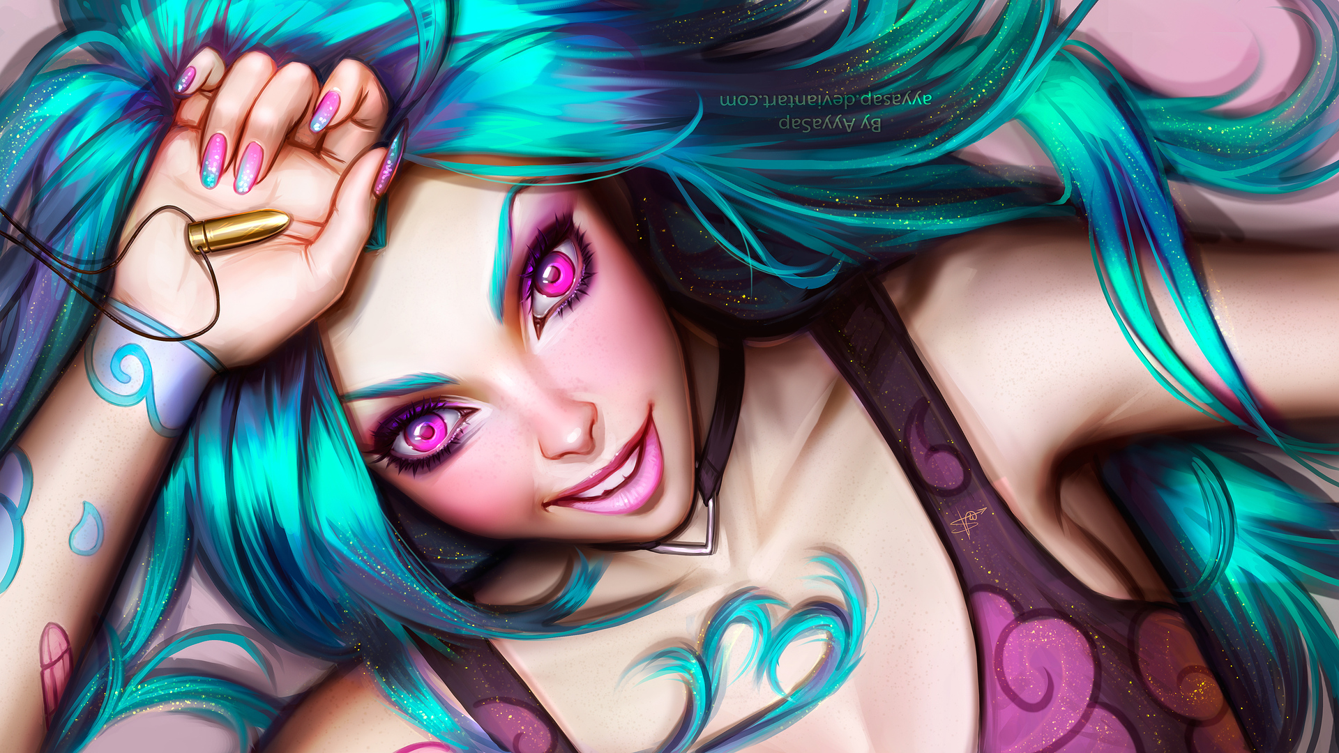 Jinx League Of Legends 4k 5k 2018 Wallpaper