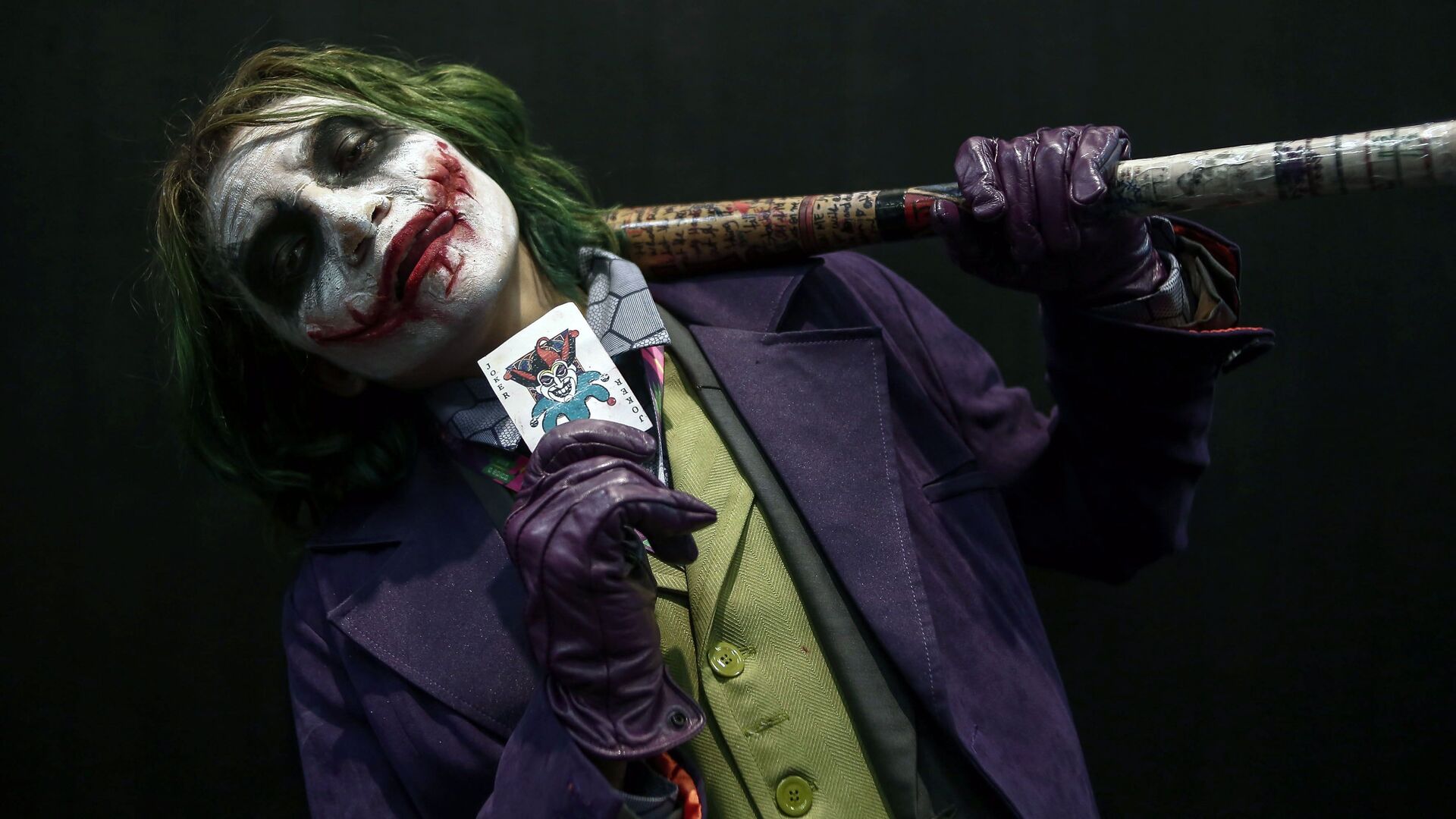 Joker Cosplay 2019 4k Wallpaper