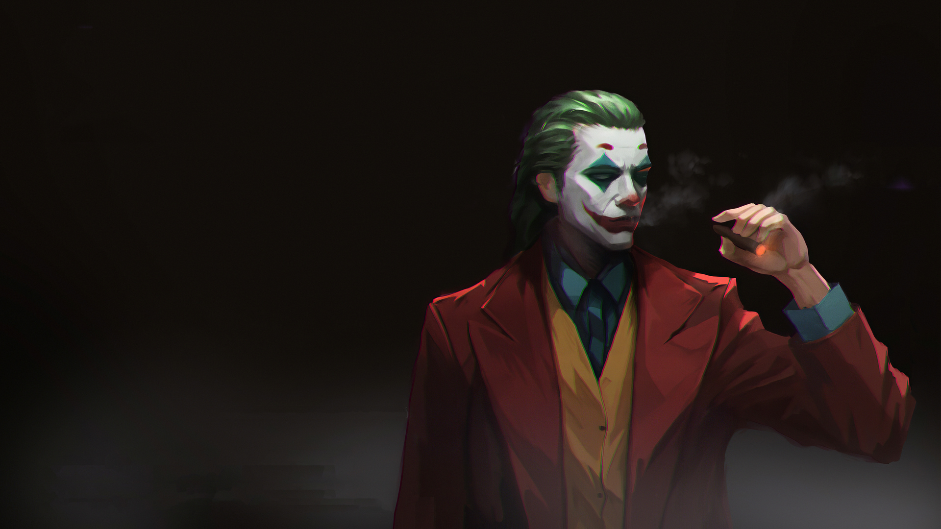 Joker Smoker Style Wallpaper