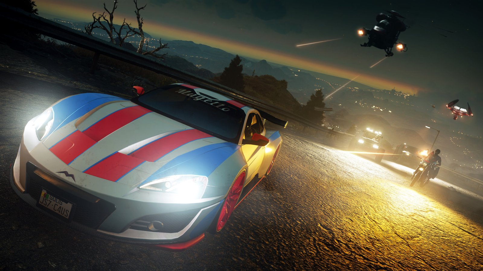 Just Cause 4 Police Chase 4k Wallpaper