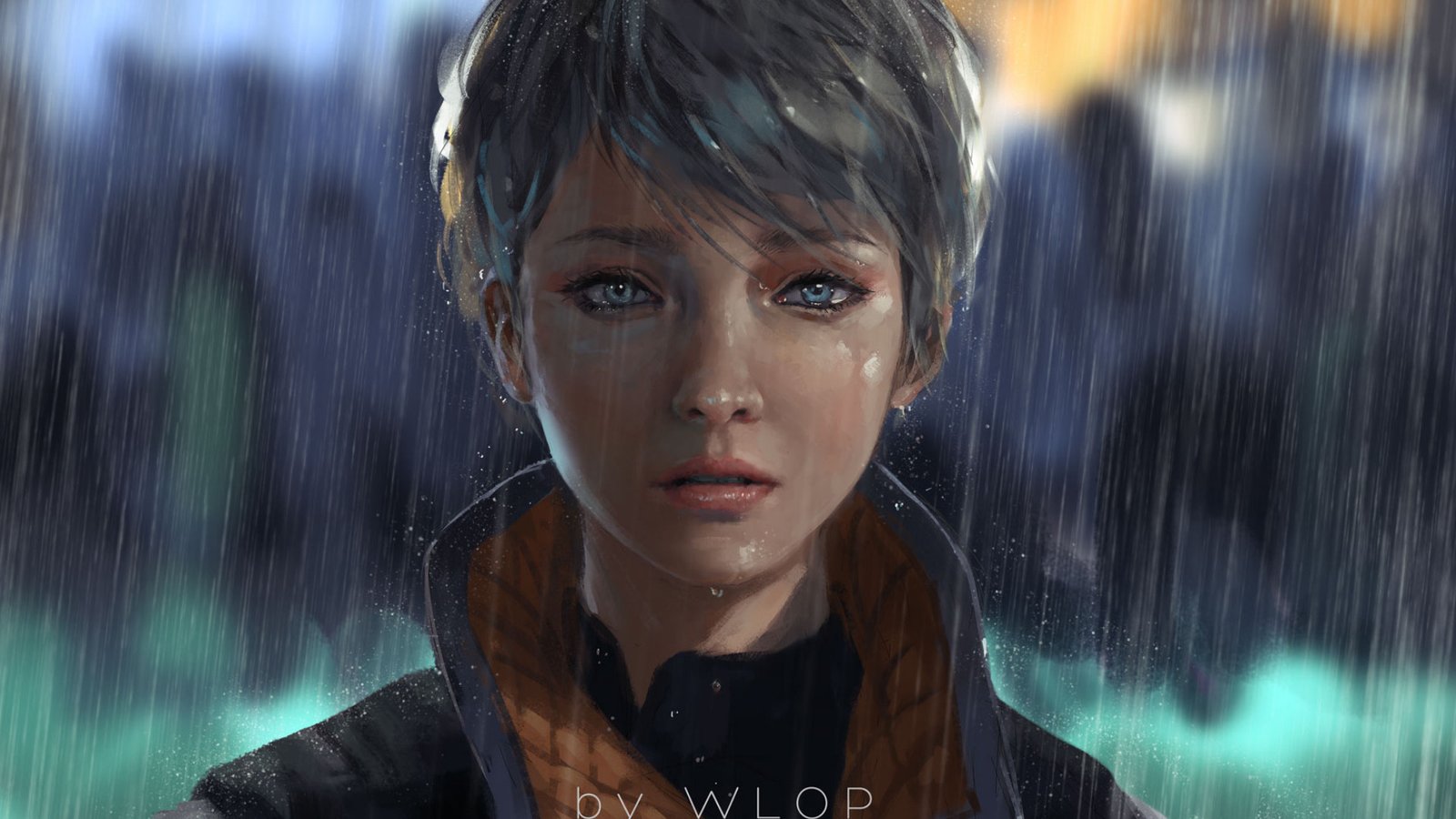 Kara Detroit Become Human Artwork Wallpaper