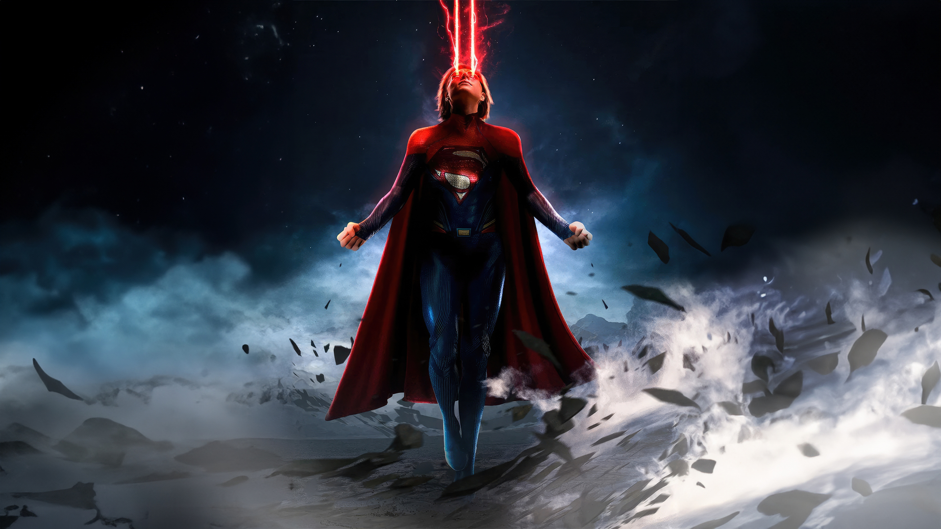 Kara Journey To Greatness Supergirl Path Wallpaper