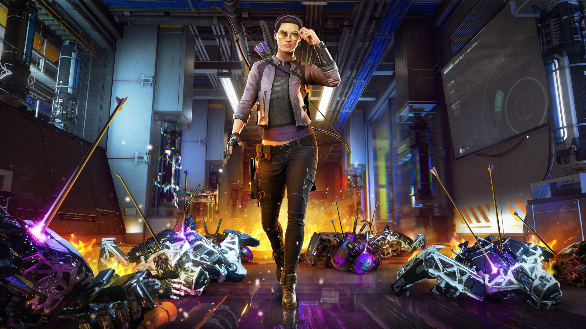 Kate Bishop Marvels Avengers Game Wallpaper