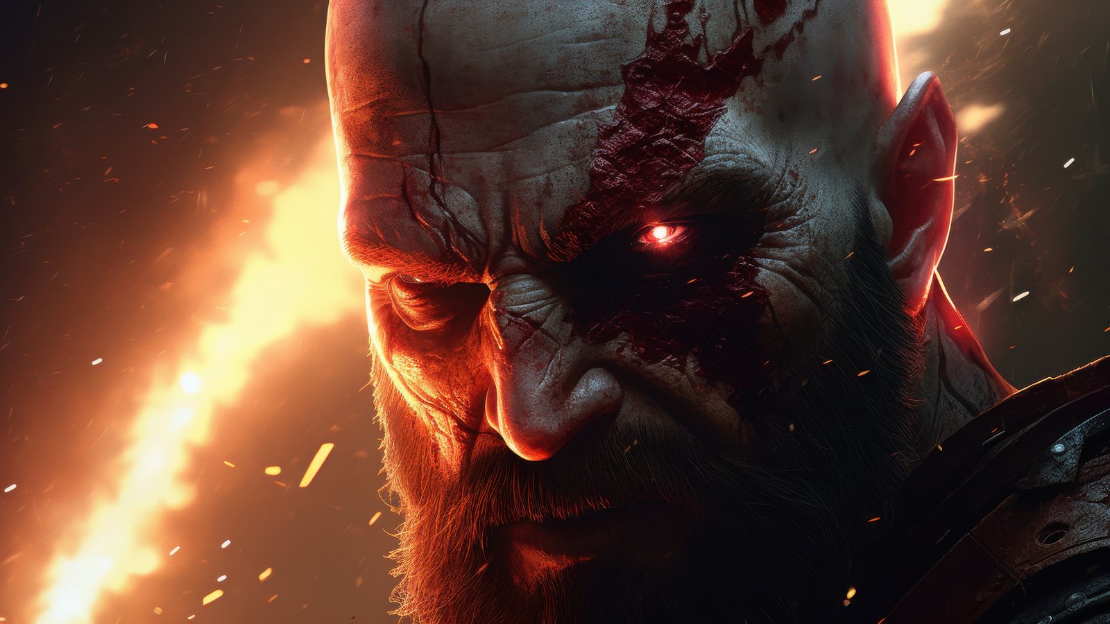 Kratos Saga Wallpaper