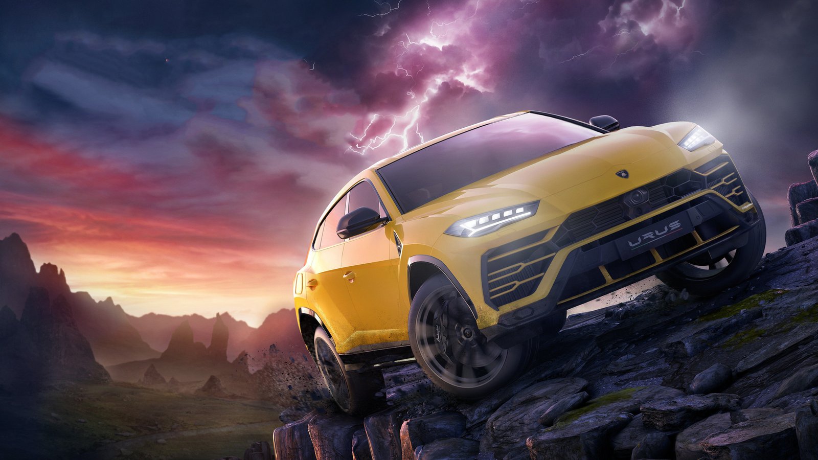 Lamborghini Urus Forza Horizon 4 Fortune Island Wallpaper