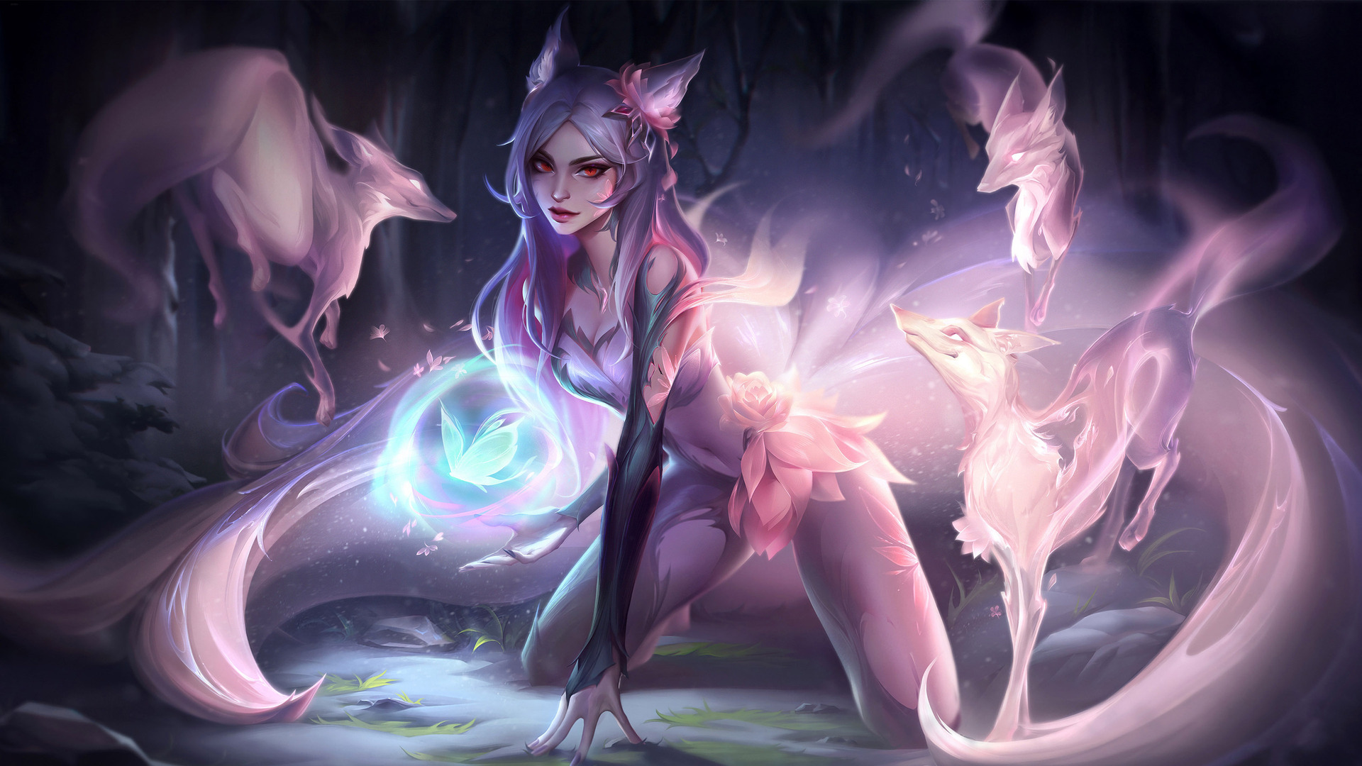 League Of Legends Fantasy Fox 4k Wallpaper