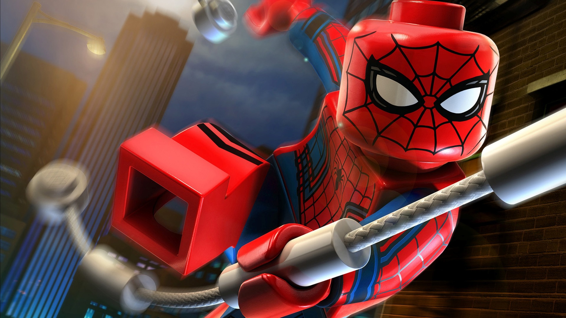 Lego Spiderman Homecoming Wallpaper