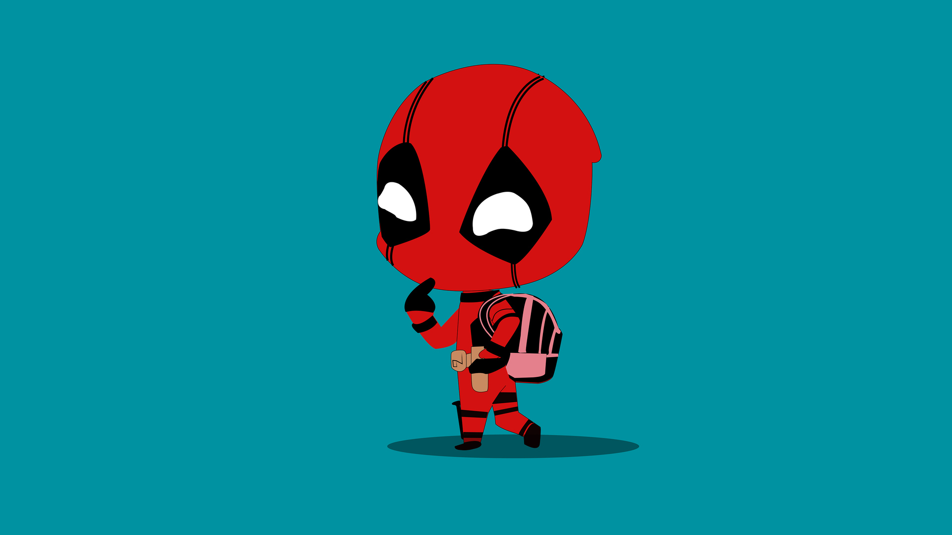 Little Deadpool Wallpaper