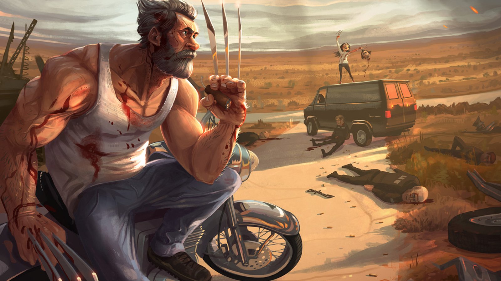 Logan Fan Artwork Wallpaper