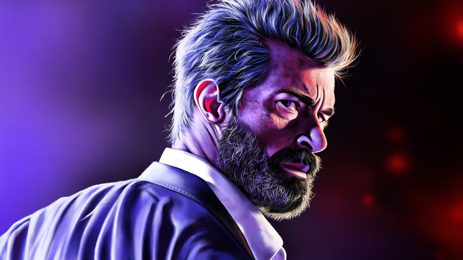 Logan Hugh Jackman Art Wallpaper