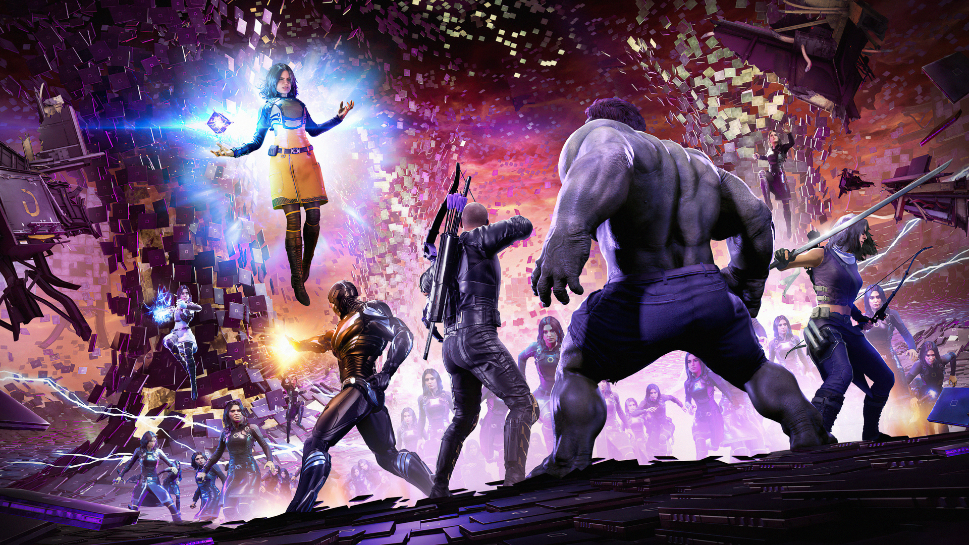 Marvel Avengers Monica Rappaccini Boss Fight Wallpaper