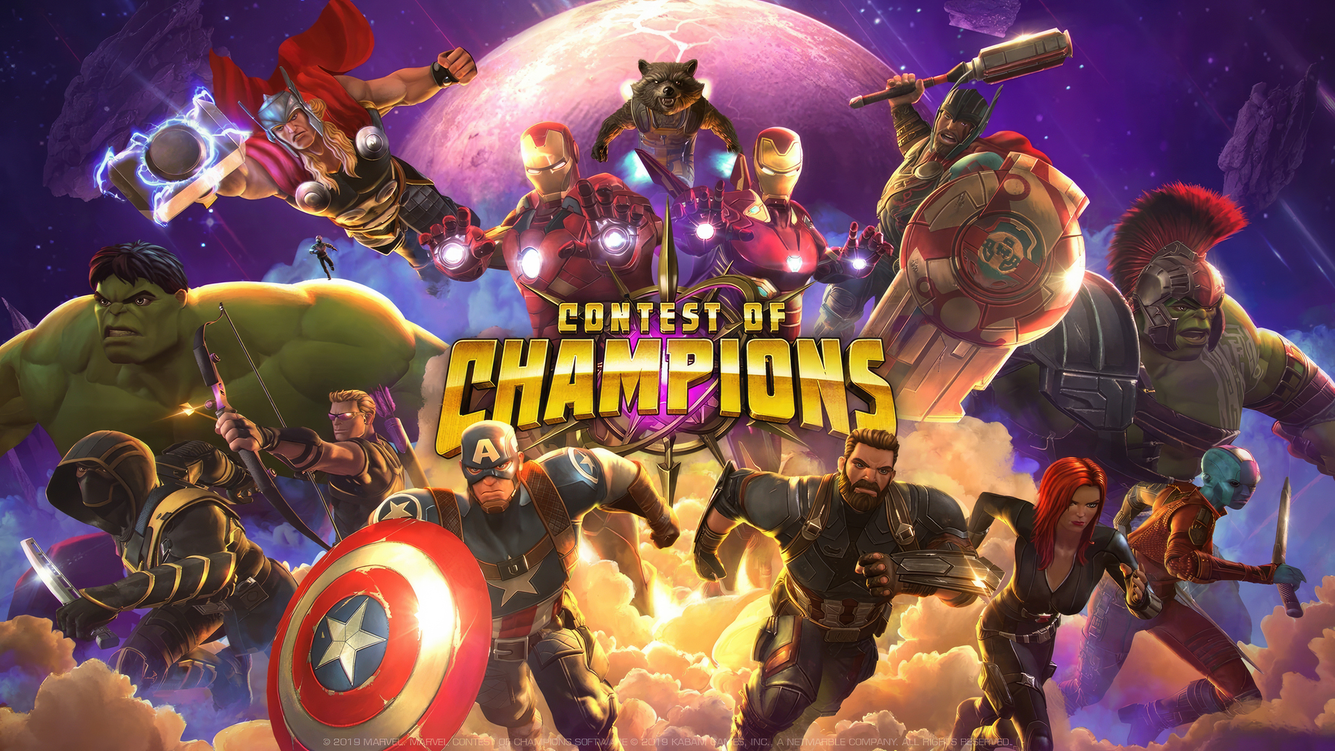 Marvel Contest Of Champions 4k Game Wallpaper