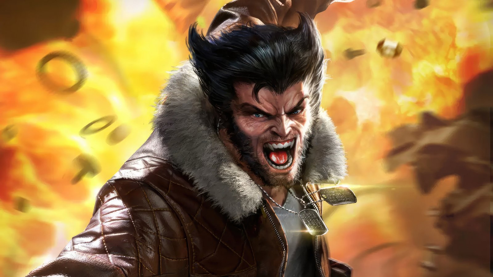 Marvel Duel Wolverine 4k Wallpaper