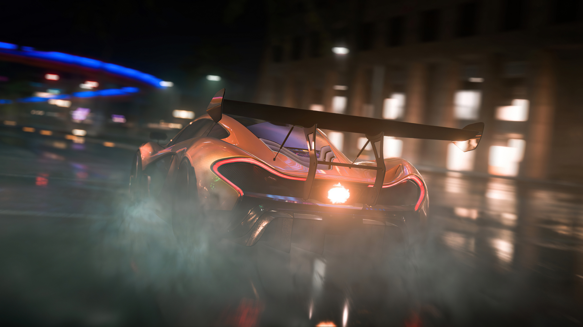 Mclaren P1 Need For Speed Heat Rear 5k Wallpaper