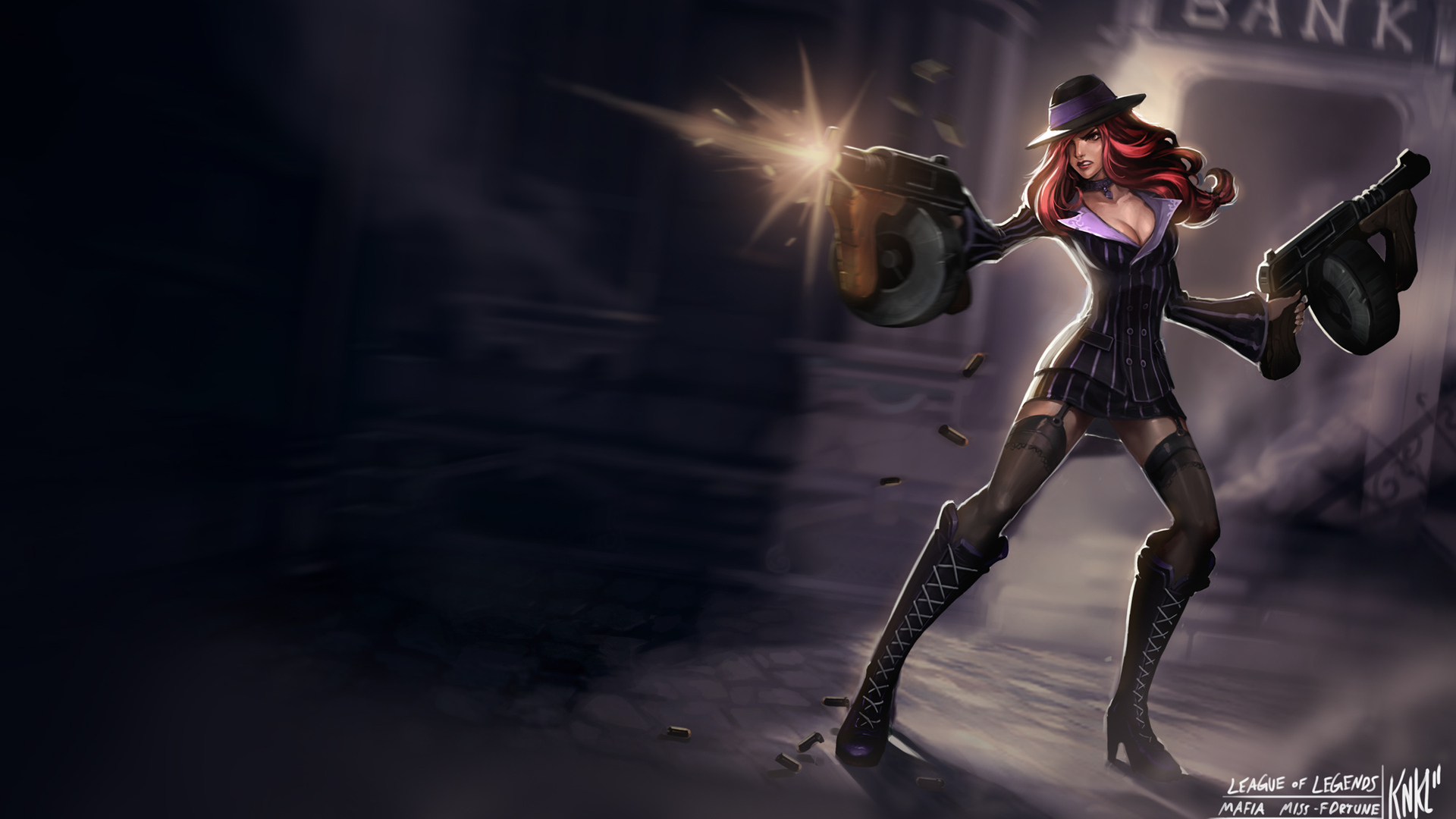 Miss Fortune League Of Legends Fan Art Wallpaper