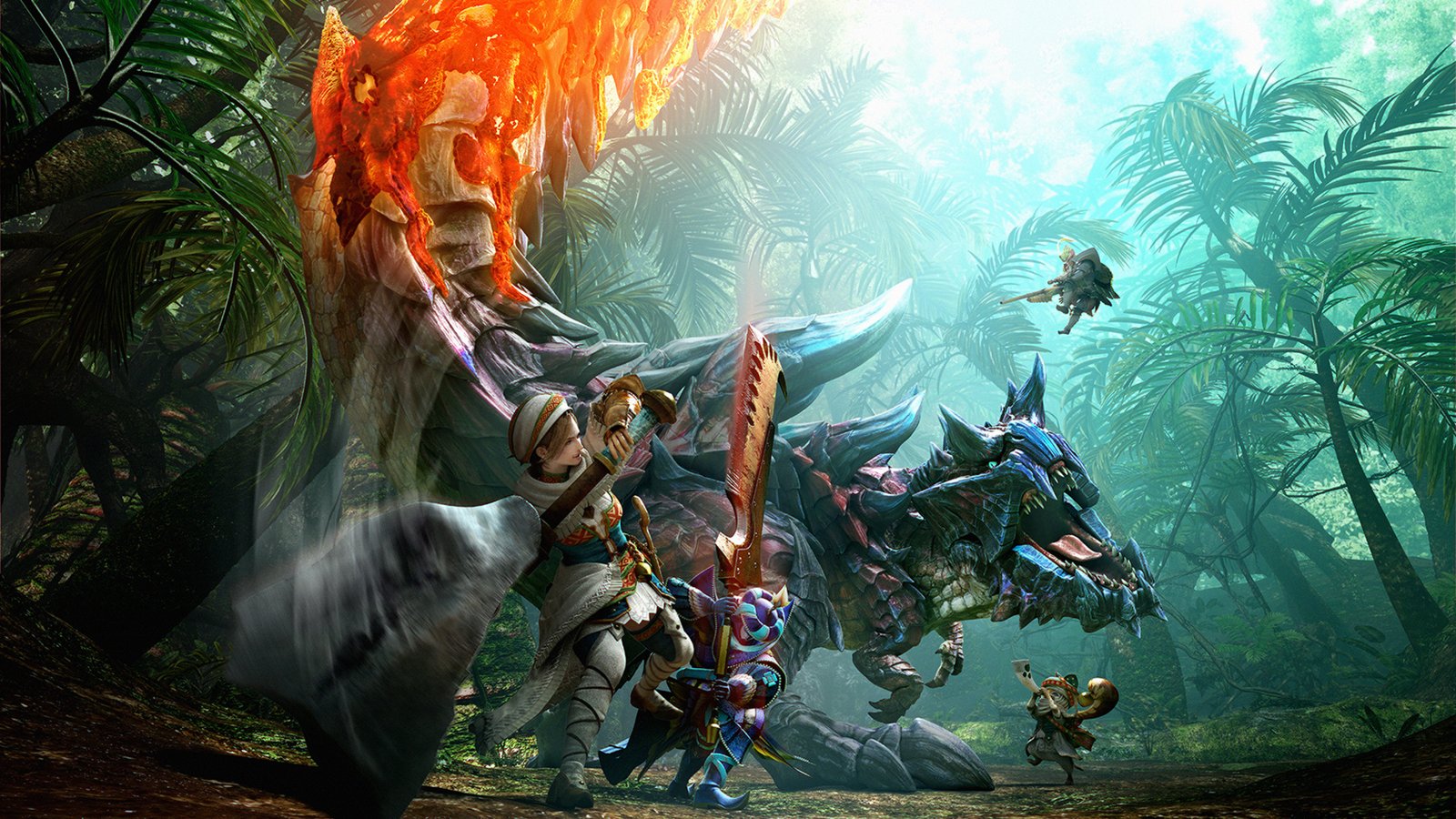 Monster Hunter Generations Key Art Wallpaper