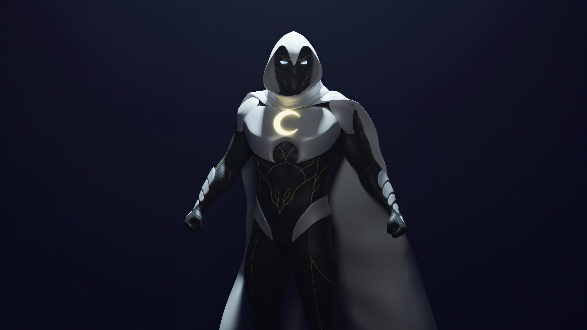 Moon Knight In Action Wallpaper