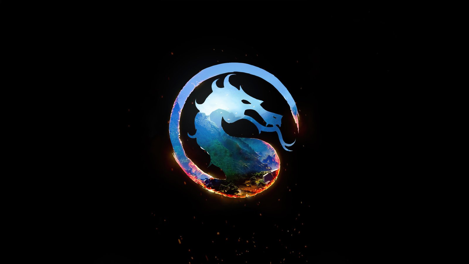 Mortal Kombat 1 Logo 5k Wallpaper