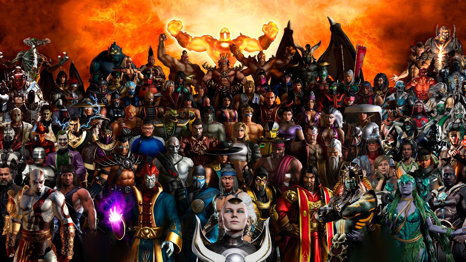 Mortal Kombat All Characters Wallpaper