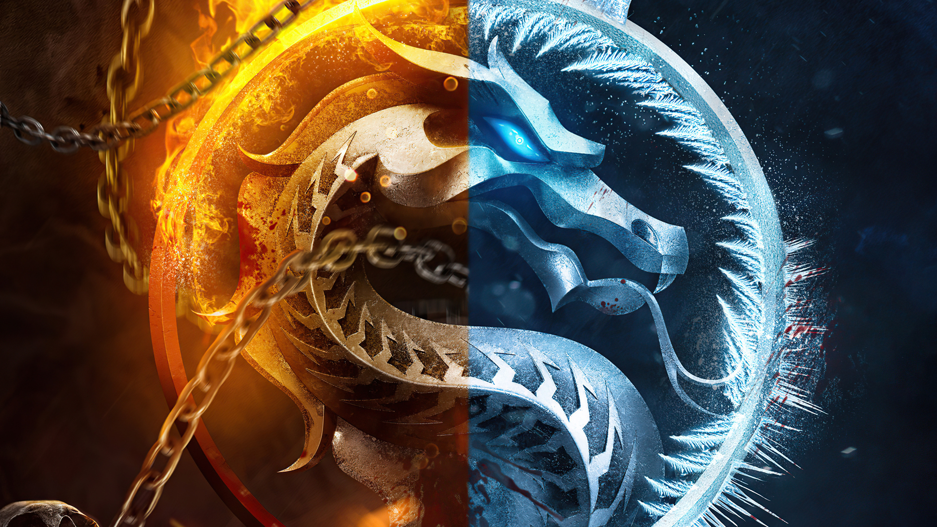 Mortal Kombat Fire And Ice Wallpaper