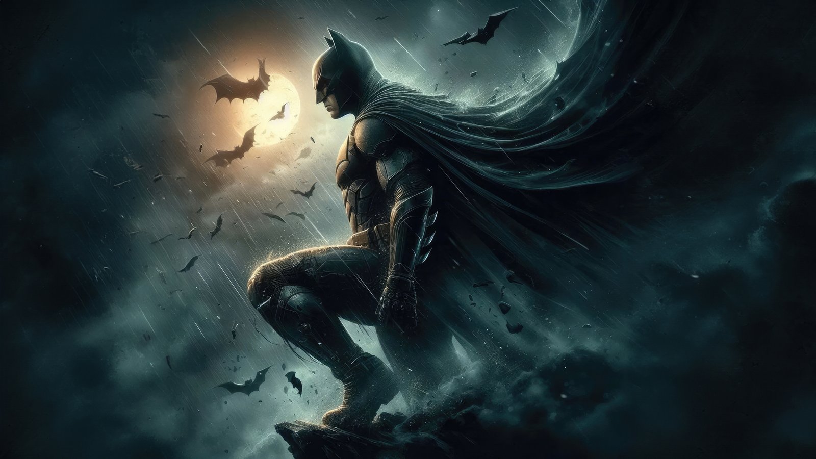 Mythical Warrior Batman Wallpaper