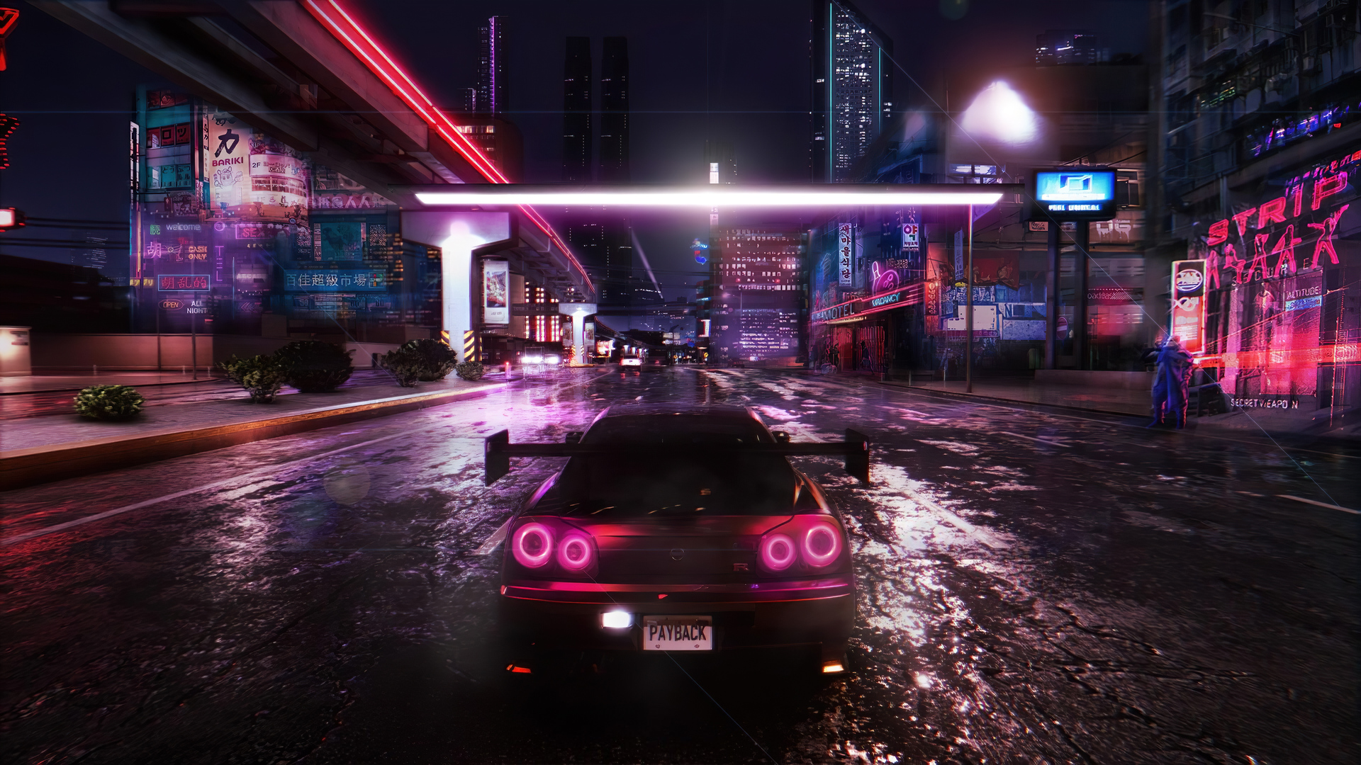 Need For Speed Payback Cyberpunk 4k Wallpaper