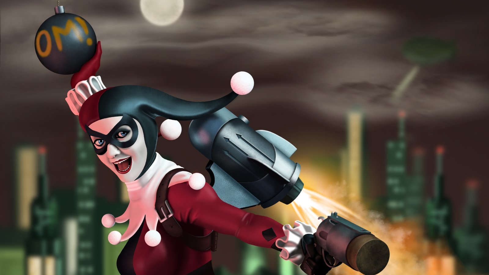 New Harley Quinn Art Wallpaper