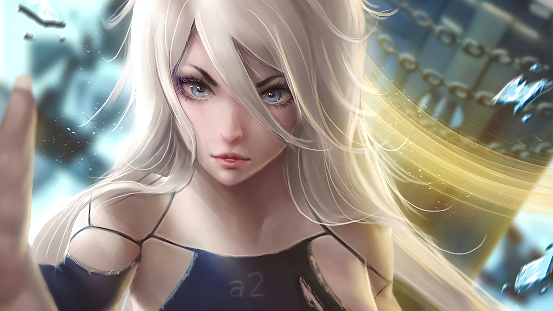 Nier Automata A2 Fantasy Artwork Wallpaper