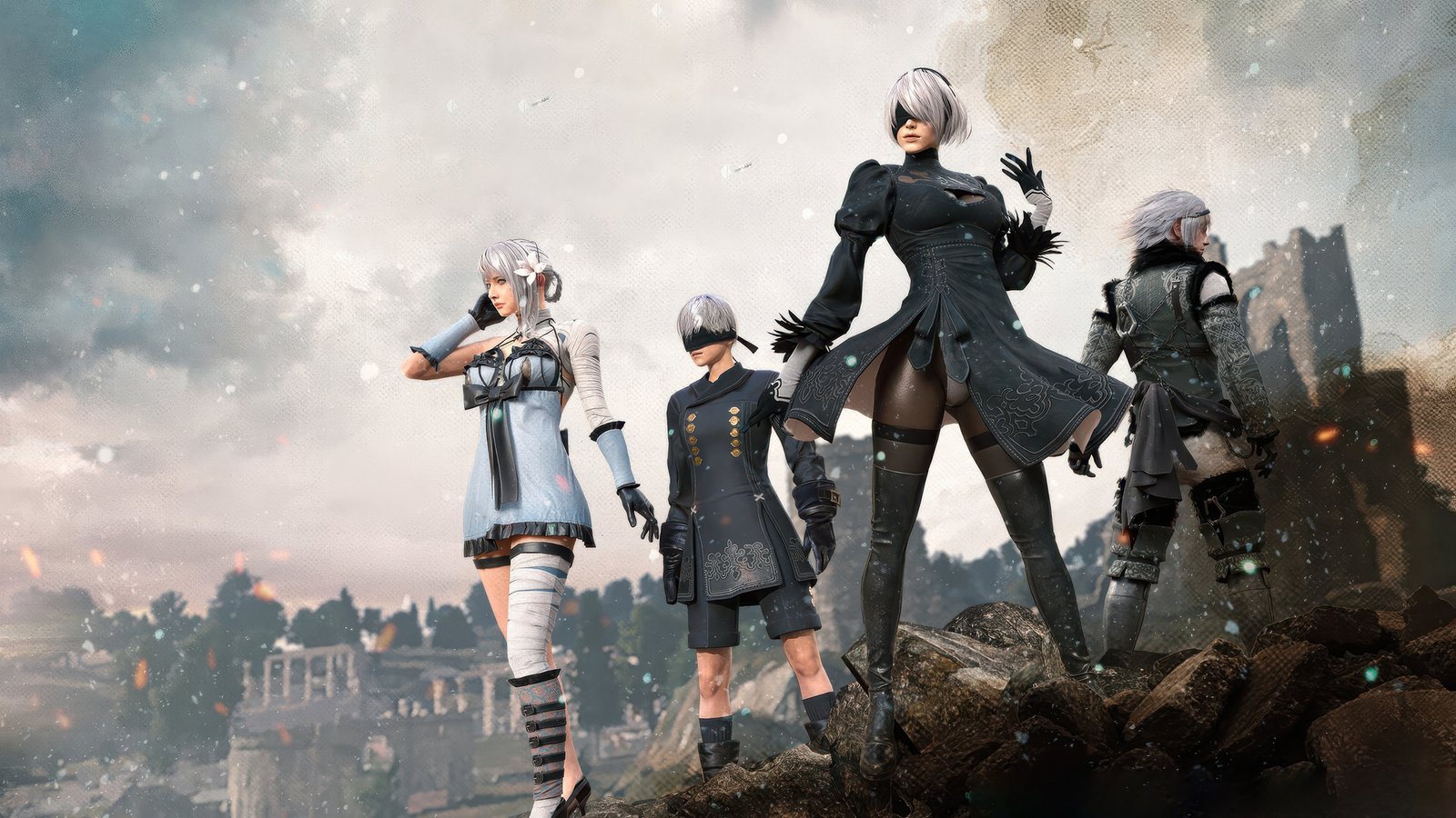 Nier Automata X Pubg Game Wallpaper