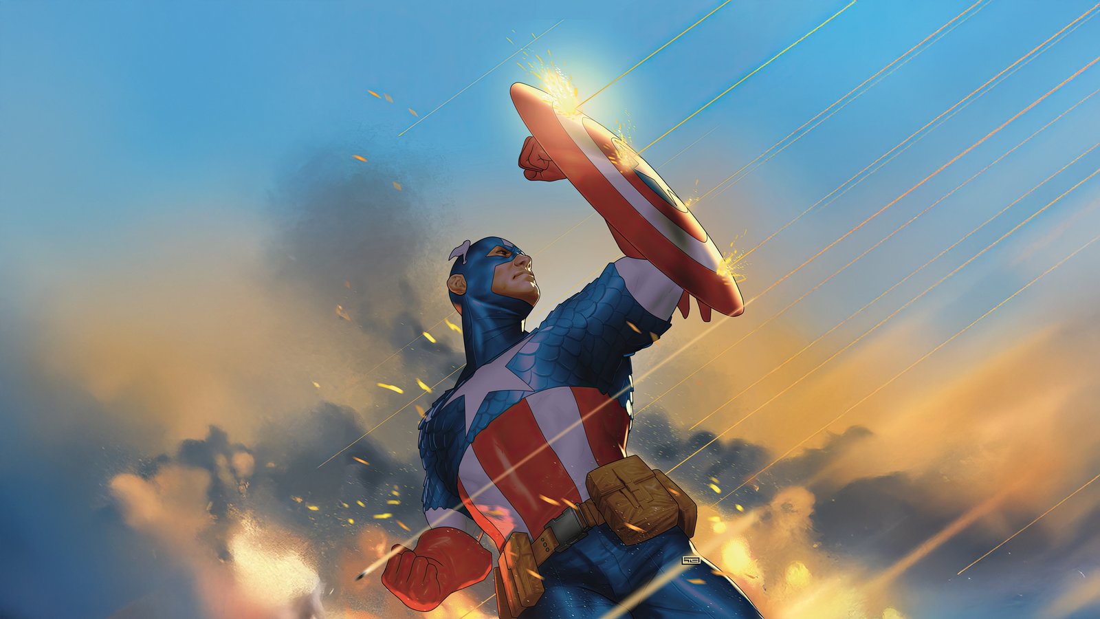 Outlaw Captain America Wallpaper