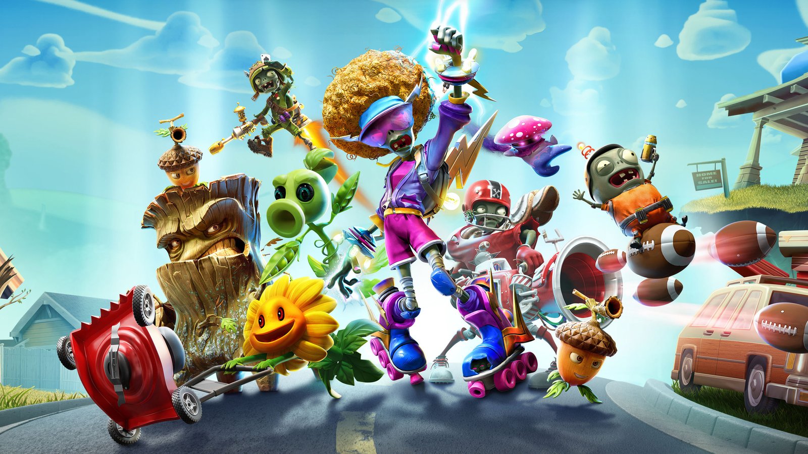 Plants Vs Zombies Battle For Neighborville Wallpaper