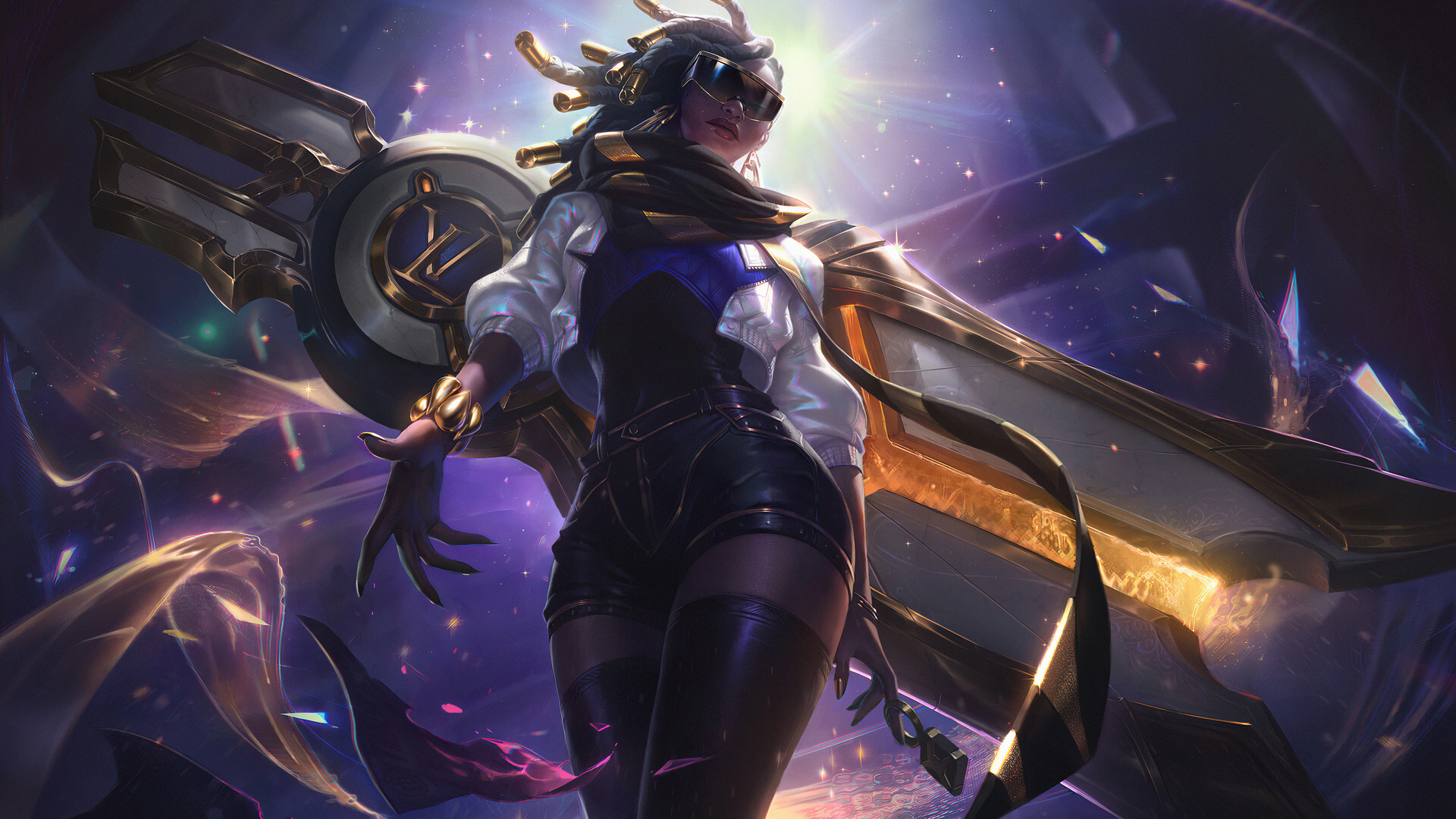 Prestige True Damage Senna League Of Legends 4k Wallpaper