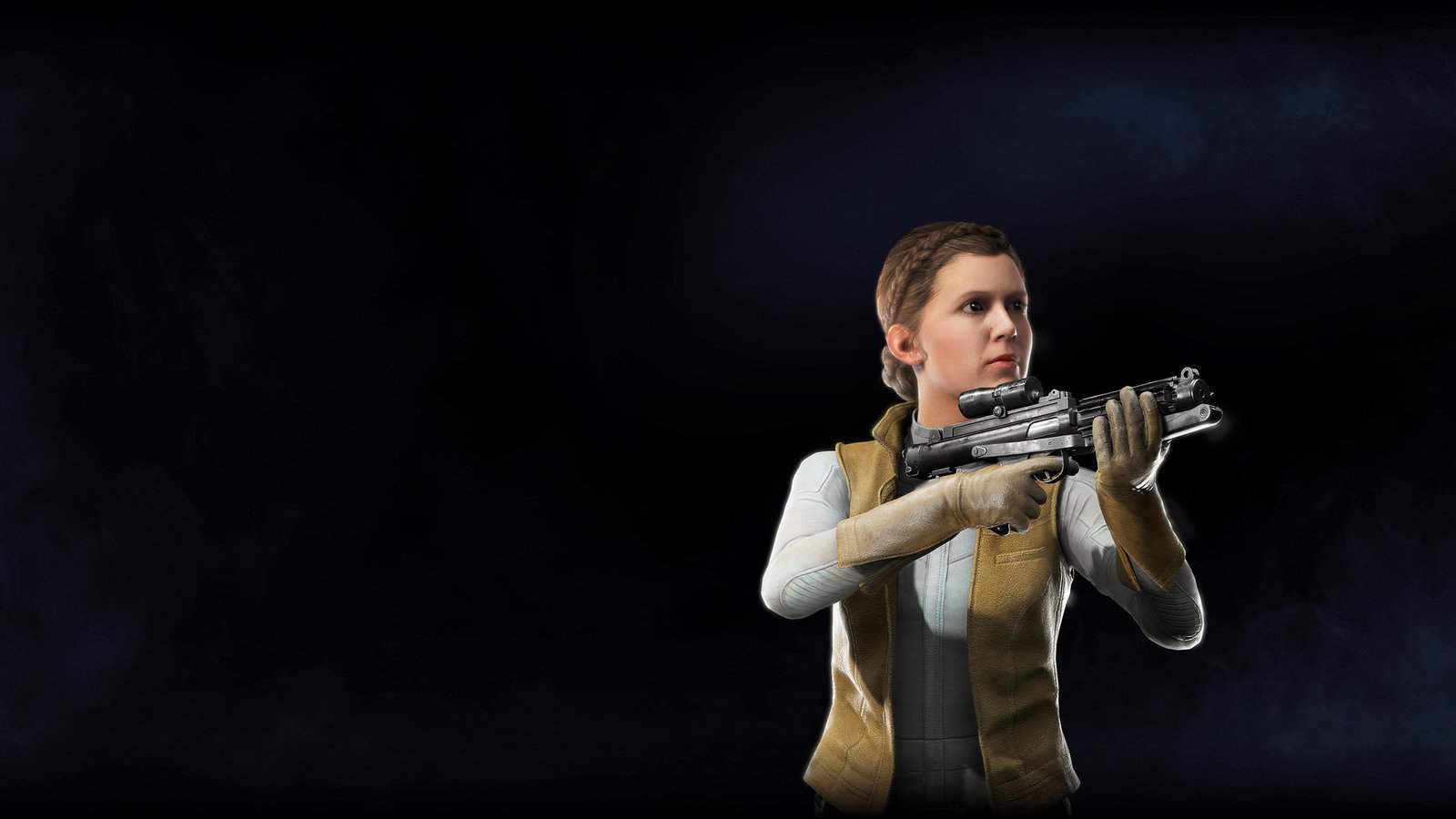 Princess Leia Star Wars Battlefront II 2017 Wallpaper