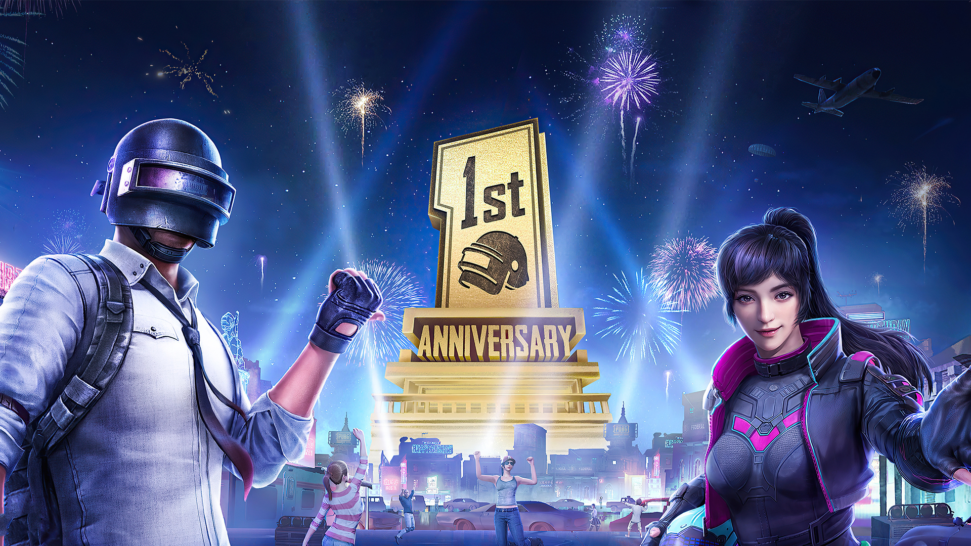 Pubg 1st Anniversary Wallpaper