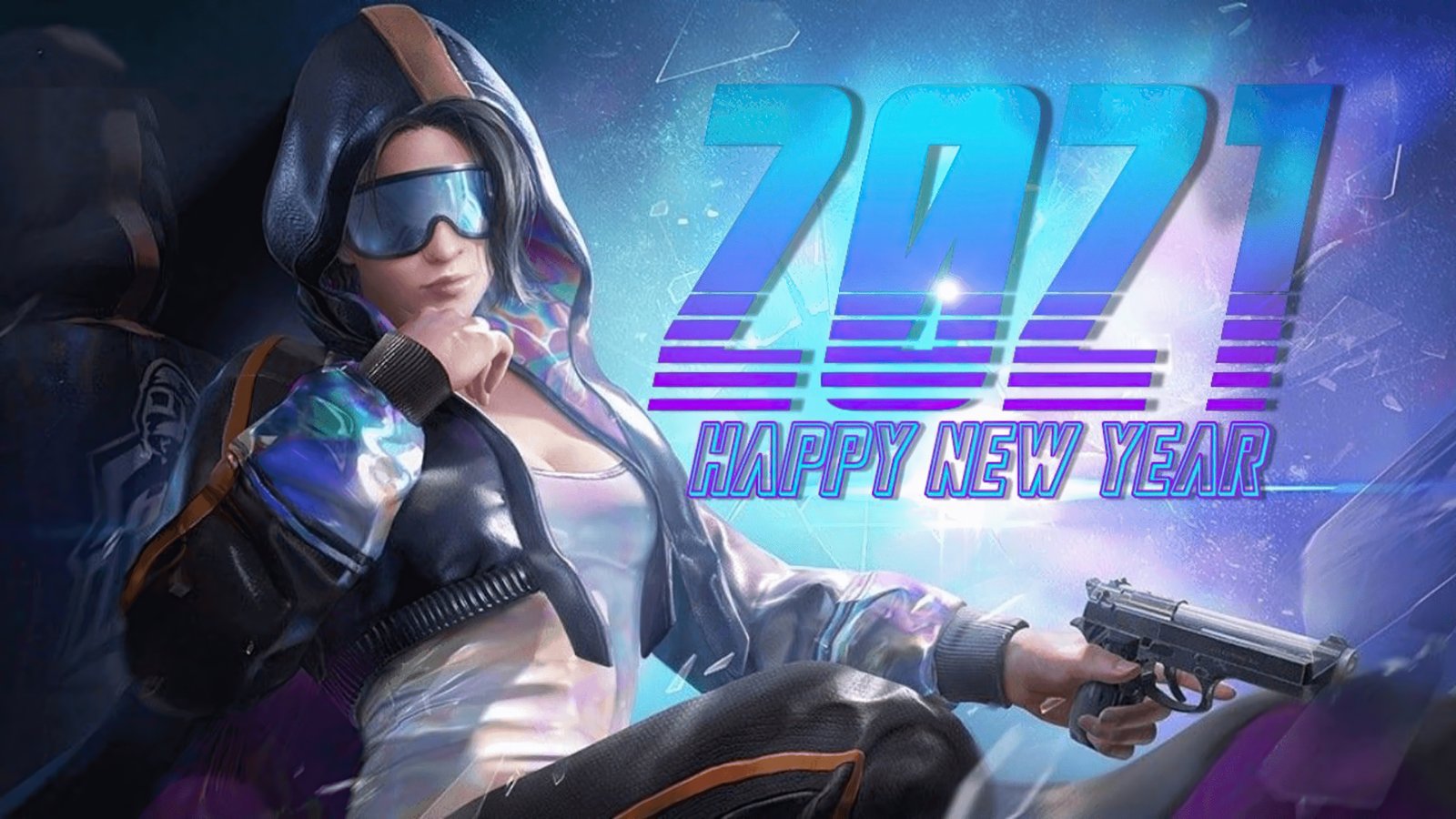 Pubg 2021 Happy New Year Wallpaper