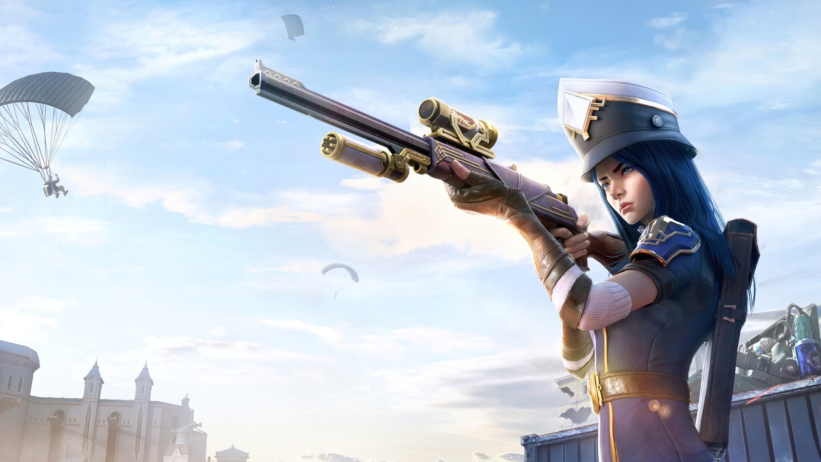 Pubg X Caitlyn Is Here Wallpaper