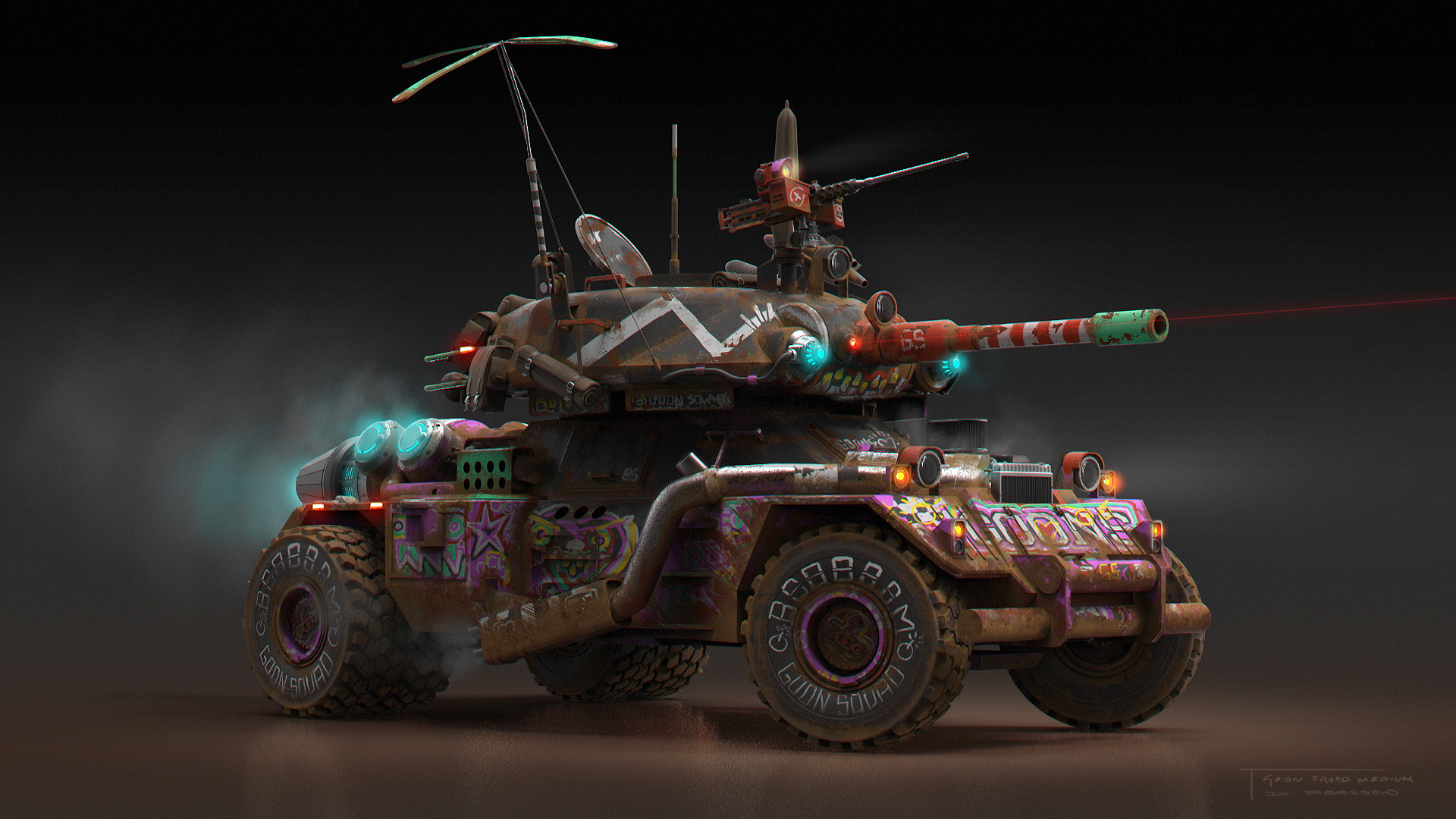 Rage 2 Vehicles Concept Art Wallpaper