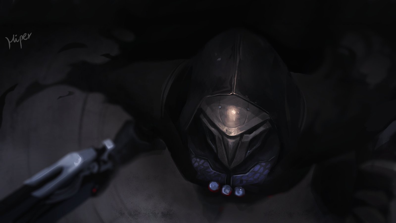 Reaper In Overwatch Wallpaper