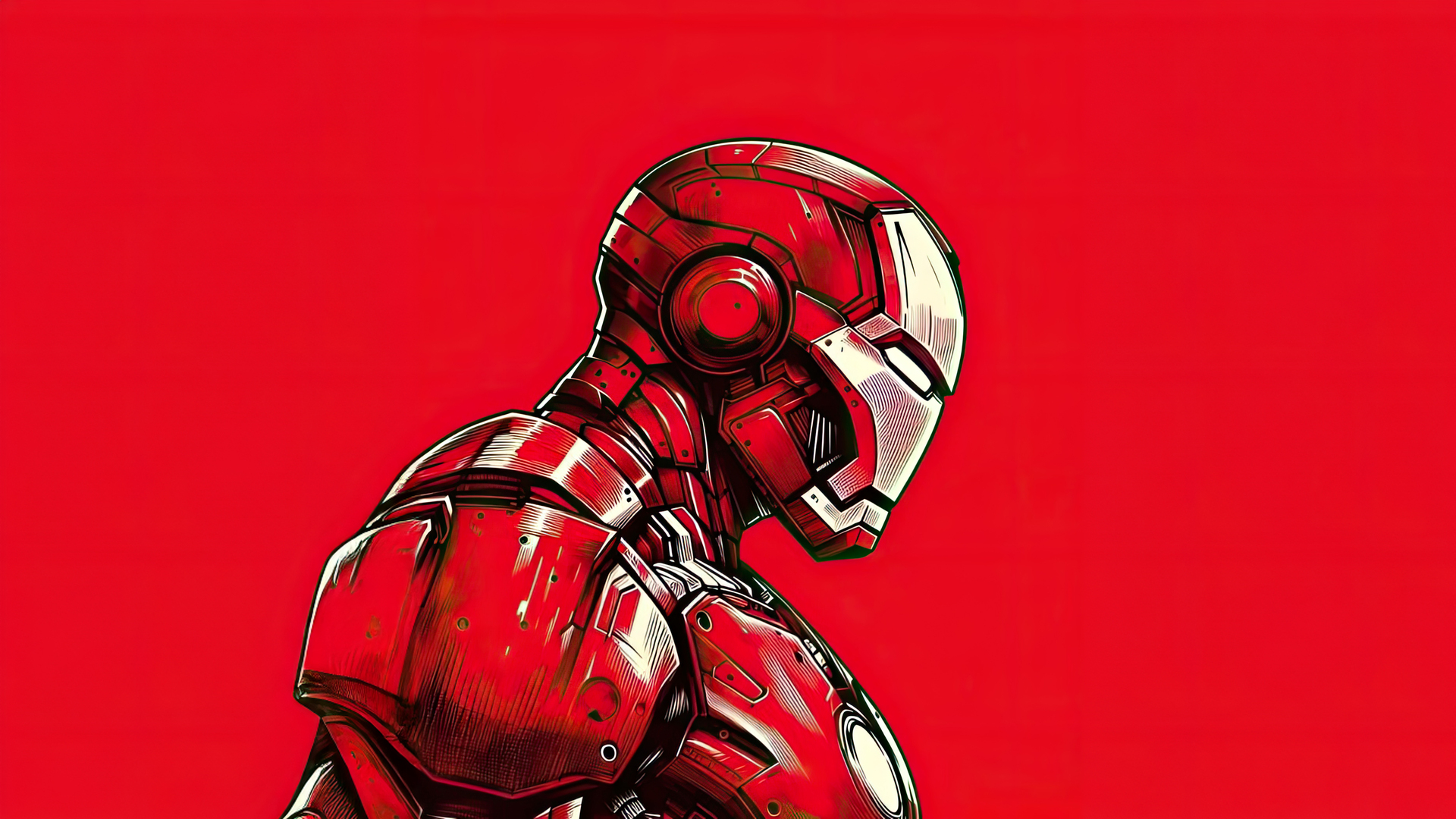 Red Age Avenger Wallpaper