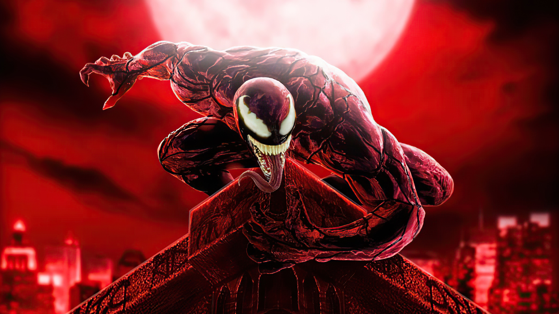 Red Carnage 5k Wallpaper