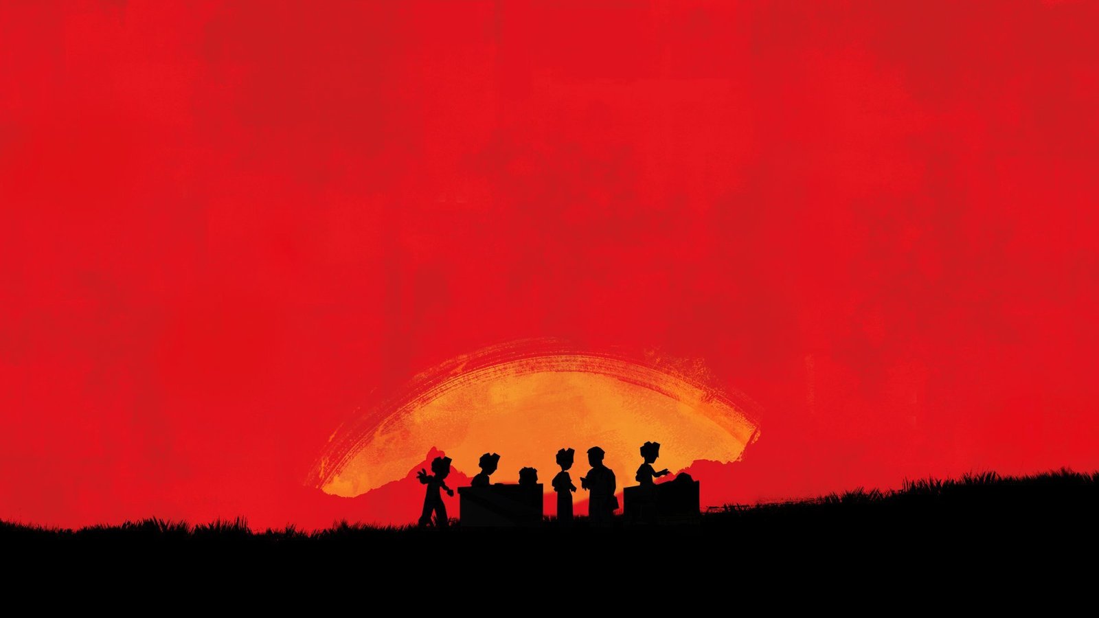 Red Dead Redemption 2 Kids Artwork Wallpaper